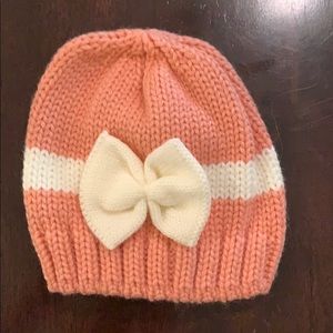 Baby girl beanie new